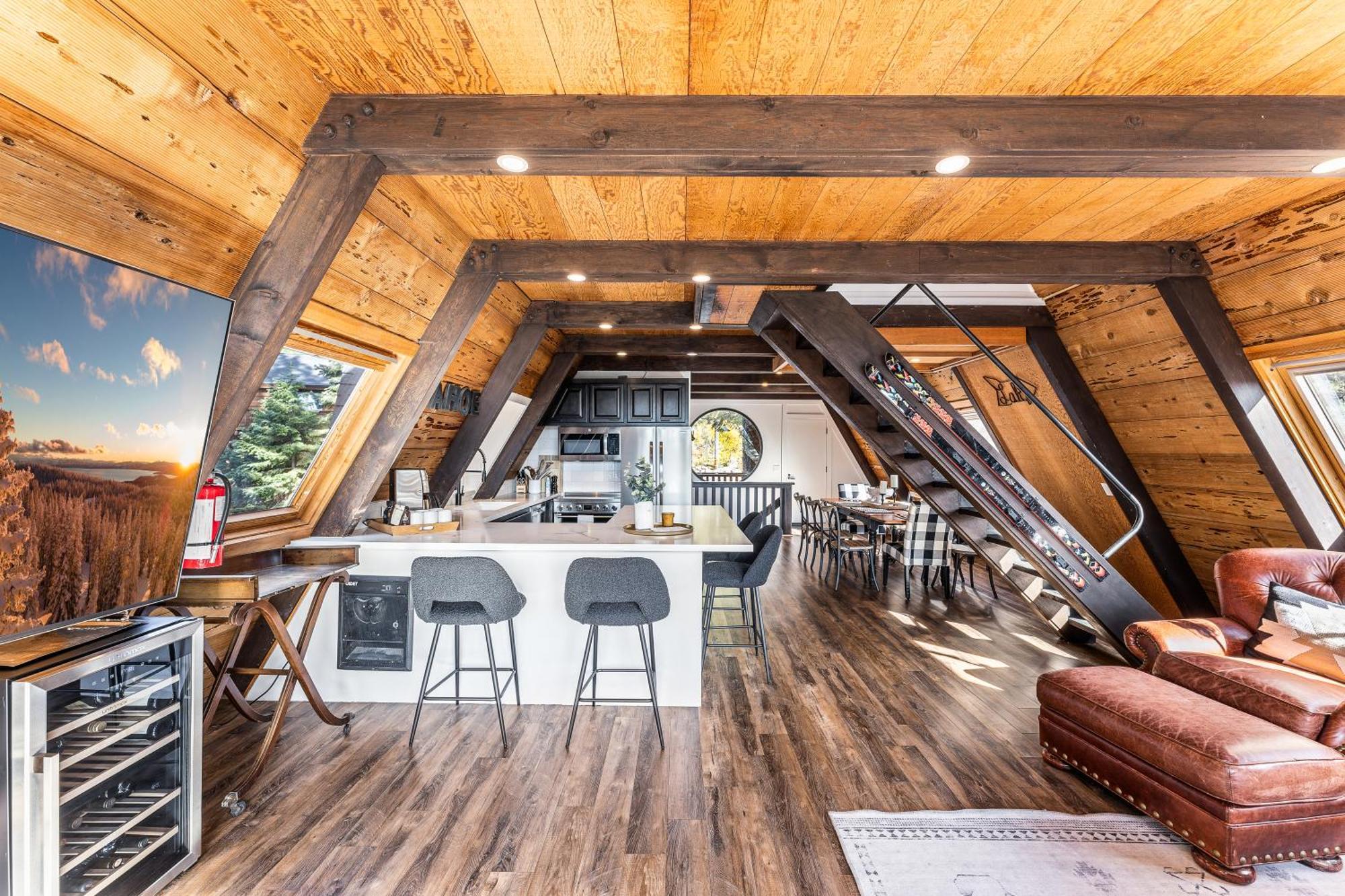 A-Frame Cabin With Hot Tub & Close To Lake Tahoe Tahoe City Eksteriør bilde