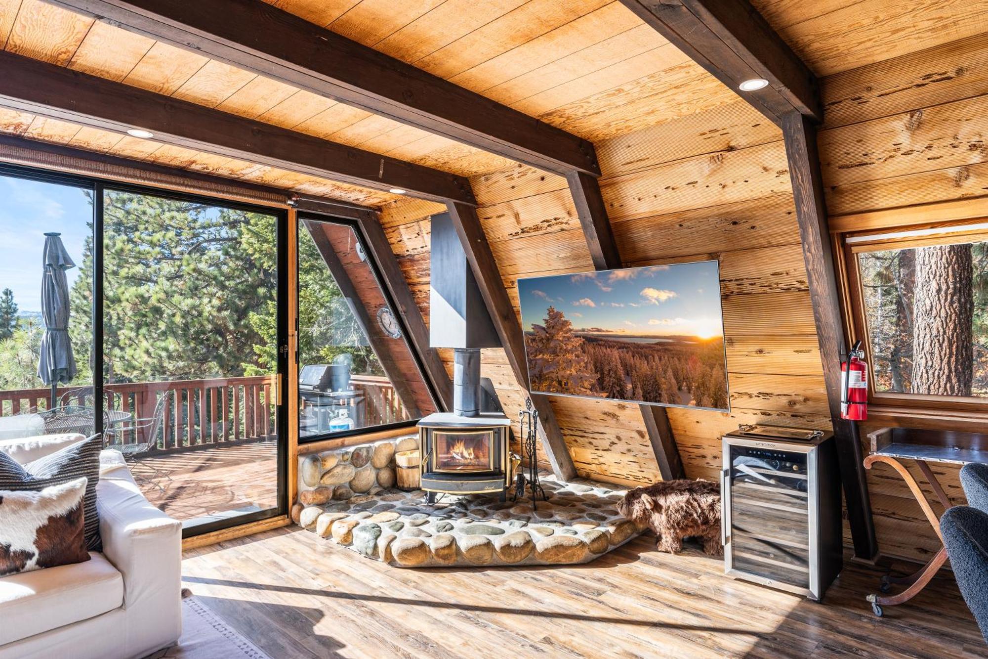 A-Frame Cabin With Hot Tub & Close To Lake Tahoe Tahoe City Eksteriør bilde