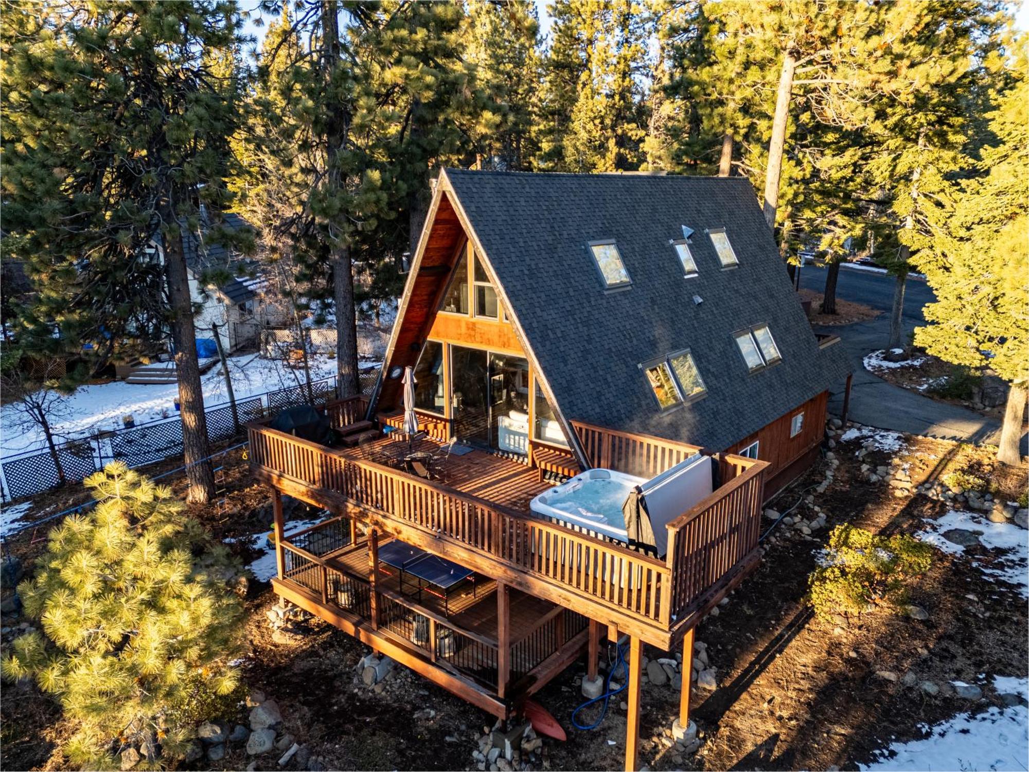 A-Frame Cabin With Hot Tub & Close To Lake Tahoe Tahoe City Eksteriør bilde
