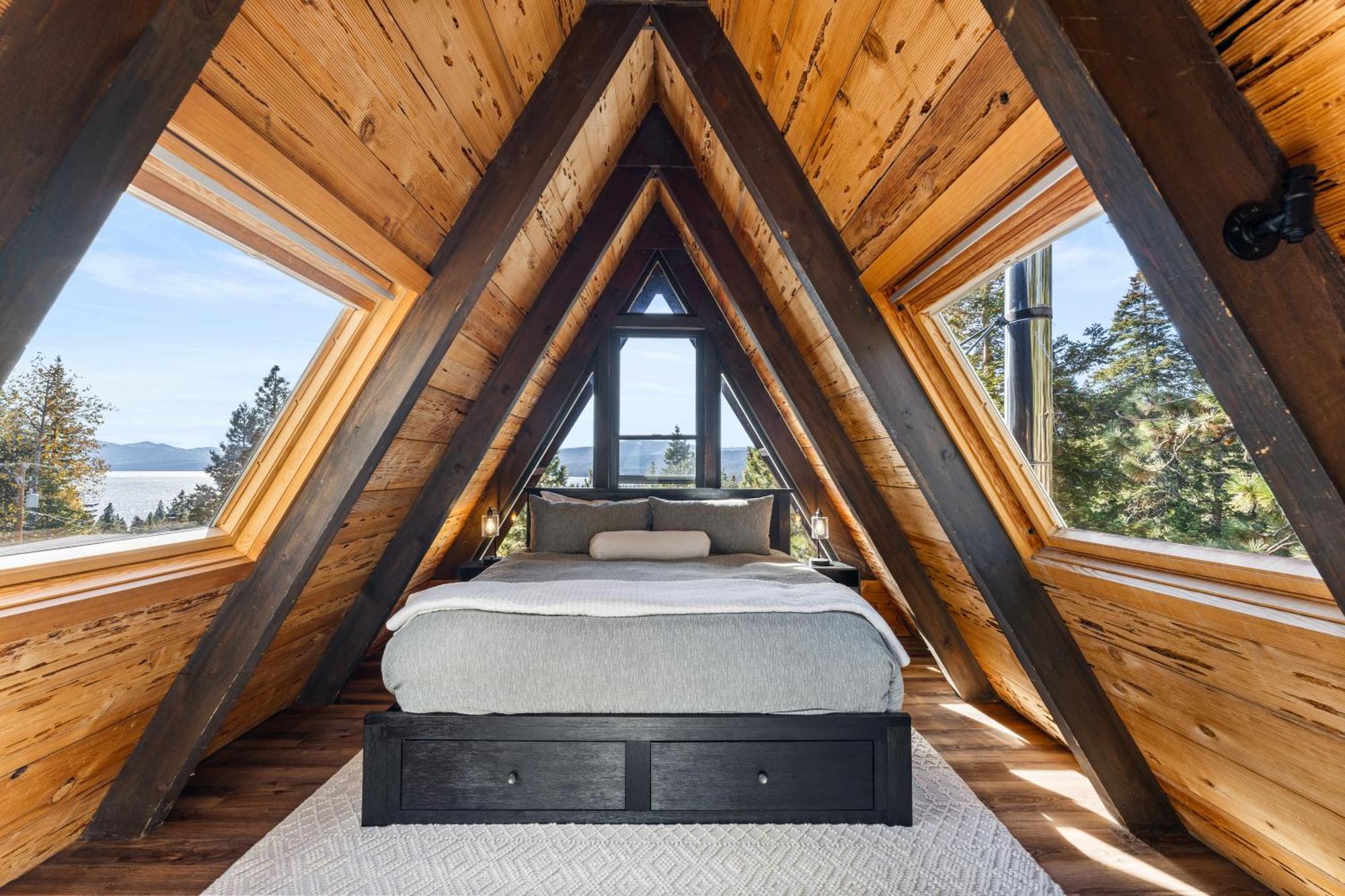 A-Frame Cabin With Hot Tub & Close To Lake Tahoe Tahoe City Eksteriør bilde